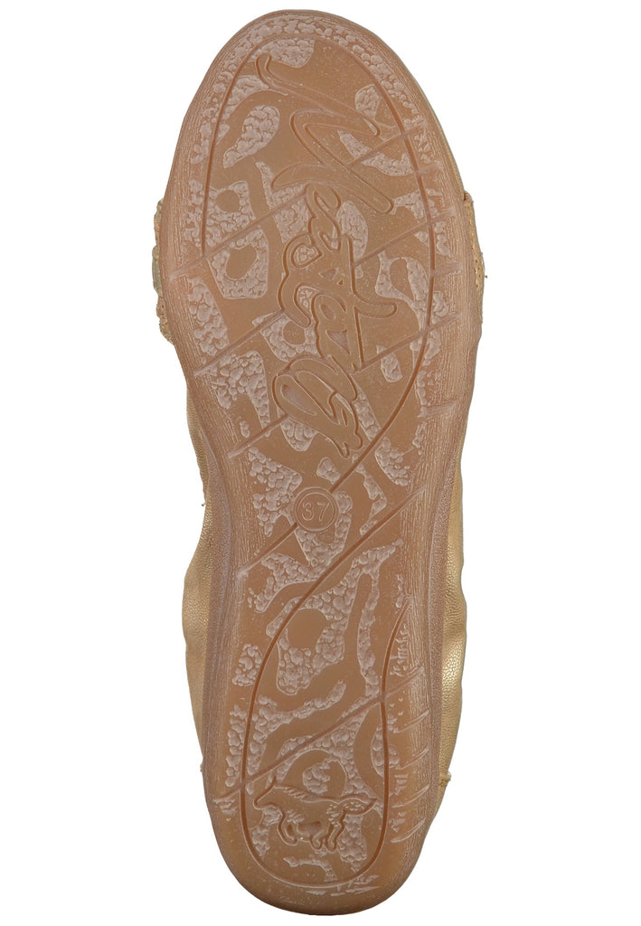 Mustang Ballerinas Lederimitat Beige