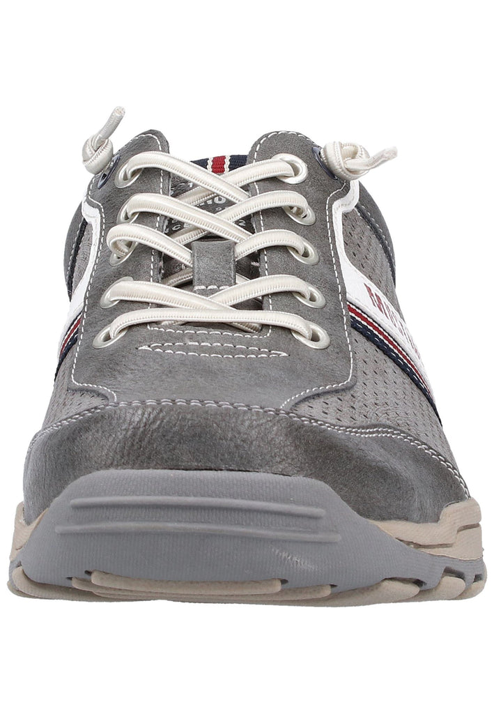 Mustang Clogs Lederimitat Dunkelgrau