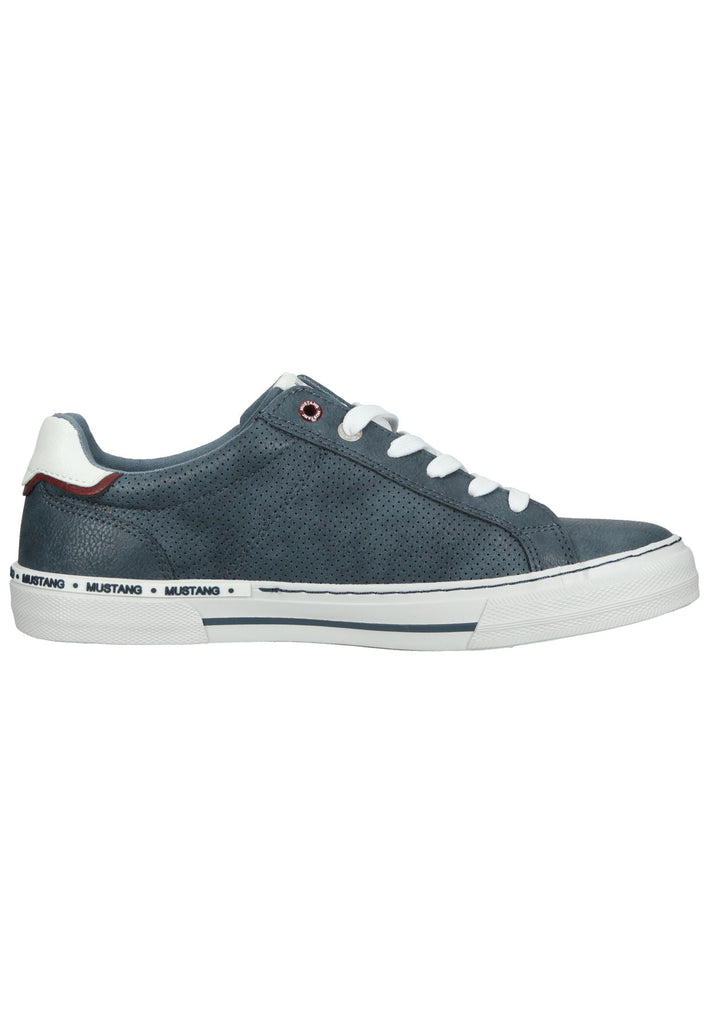 Mustang Halbschuhe Lederimitat Blau