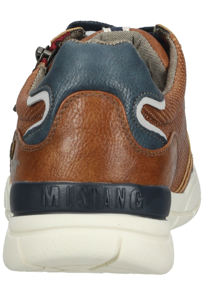 Mustang Halbschuhe Lederimitat Cognac