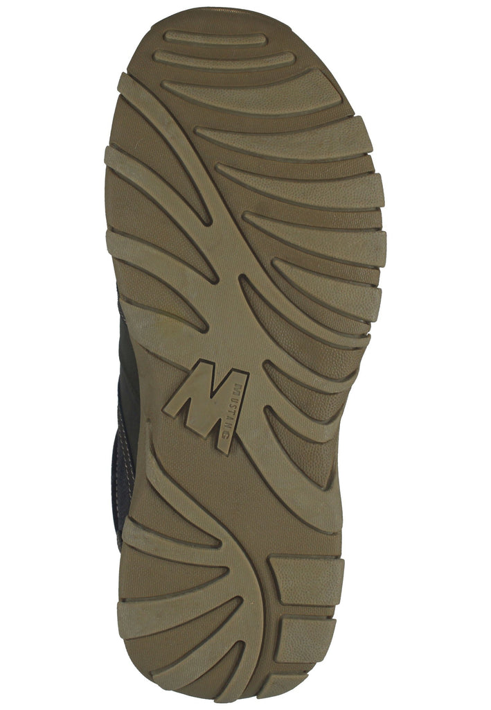 Mustang Halbschuhe Lederimitat Dunkelbraun