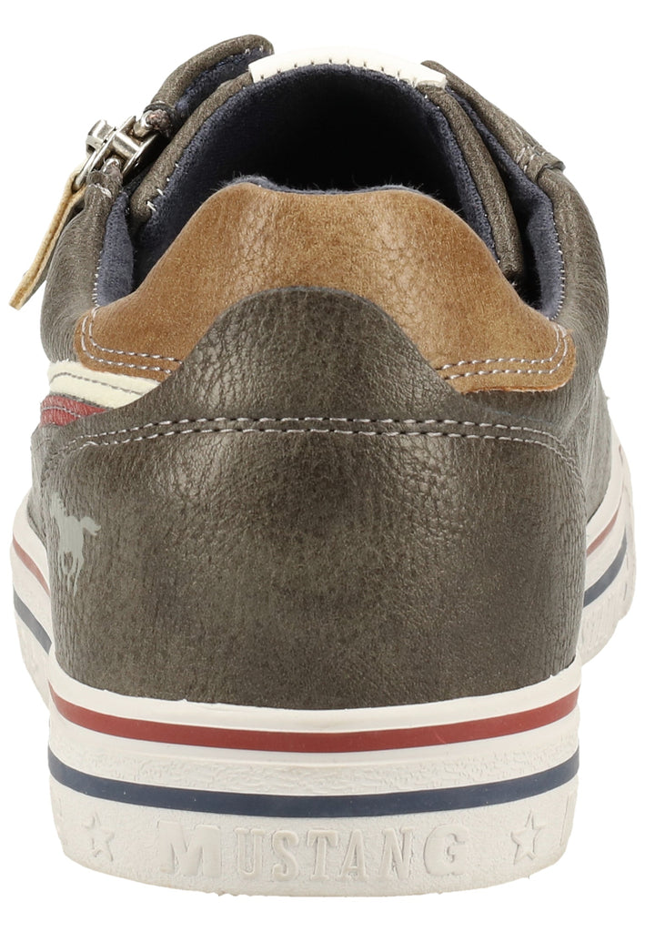 Mustang Halbschuhe Lederimitat Dunkelgrau