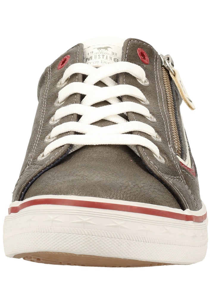 Mustang Halbschuhe Lederimitat Dunkelgrau