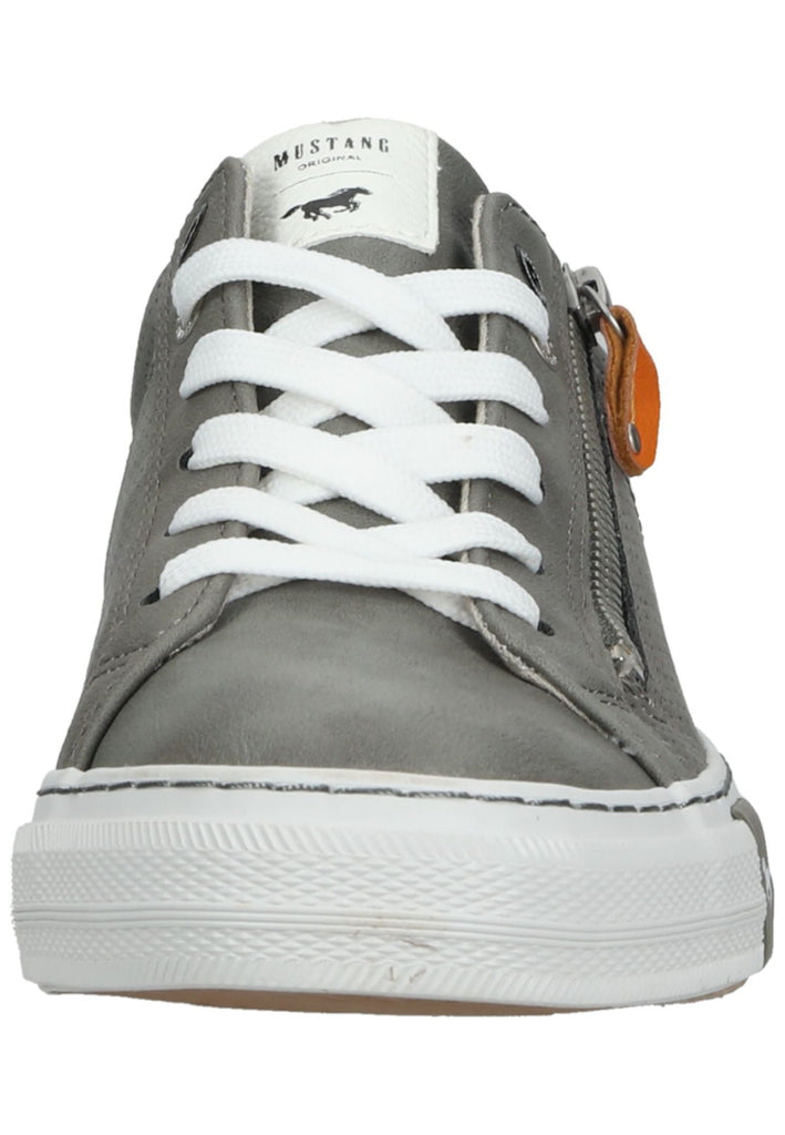 Mustang Halbschuhe Lederimitat Grau