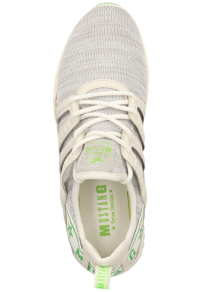 Mustang Halbschuhe Lederimitat/Textil Ice