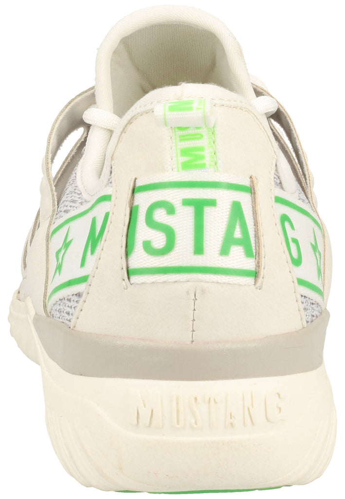 Mustang Halbschuhe Lederimitat/Textil Ice