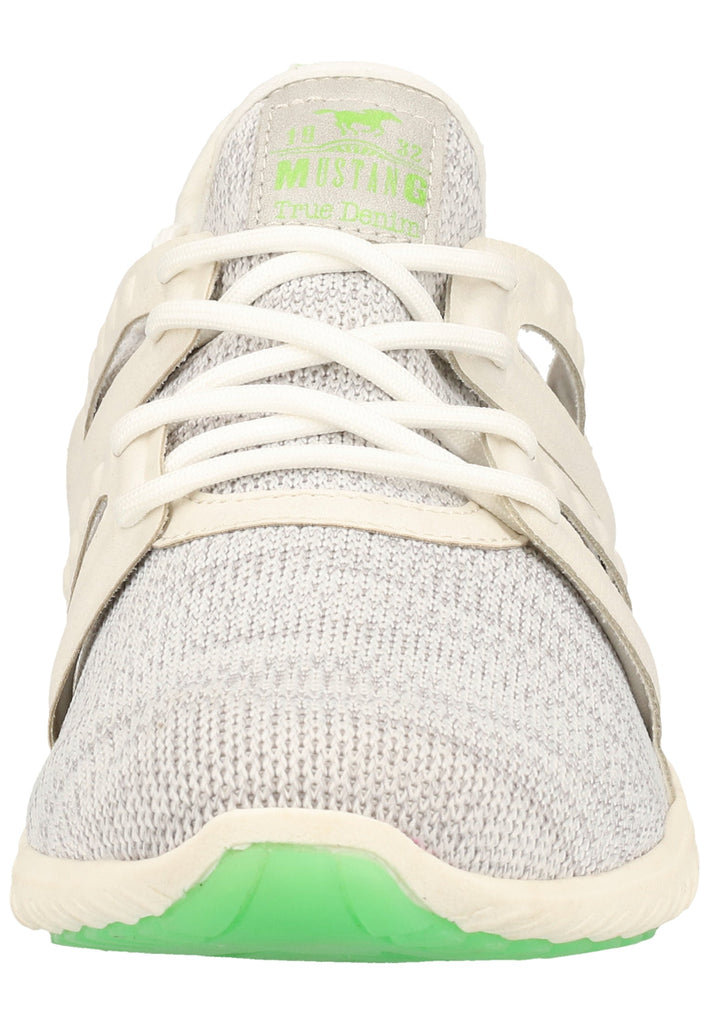 Mustang Halbschuhe Lederimitat/Textil Ice