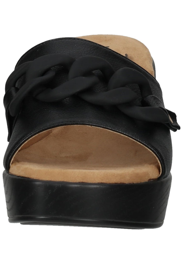 Mustang Pantoletten Lederimitat/Textil Schwarz