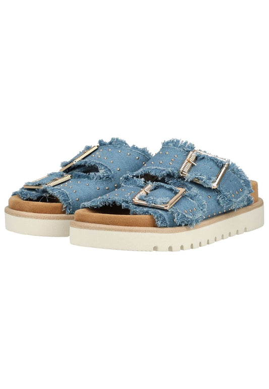 Mustang Pantoletten Textil Jeans