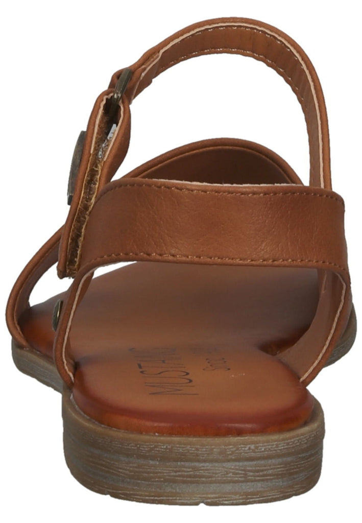 Mustang Sandalen Lederimitat Cognac