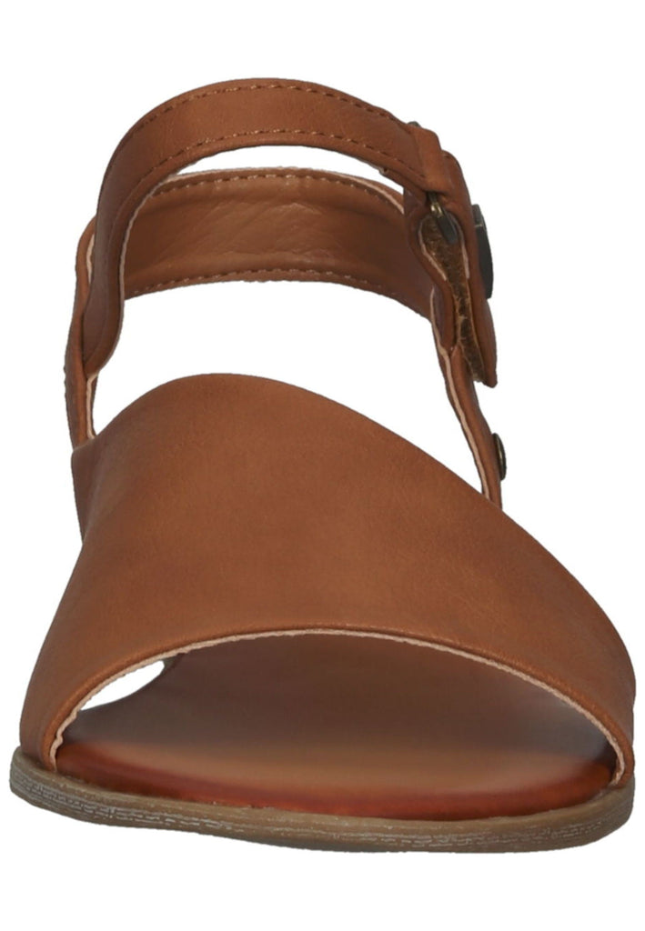 Mustang Sandalen Lederimitat Cognac