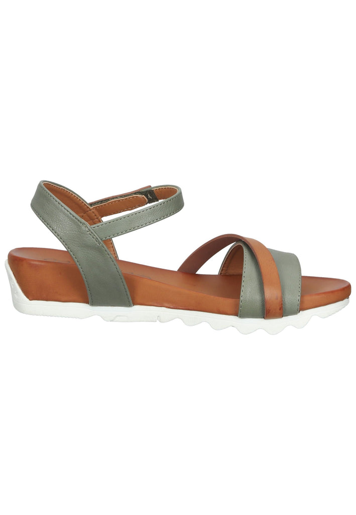 Mustang Sandalen Lederimitat Grün