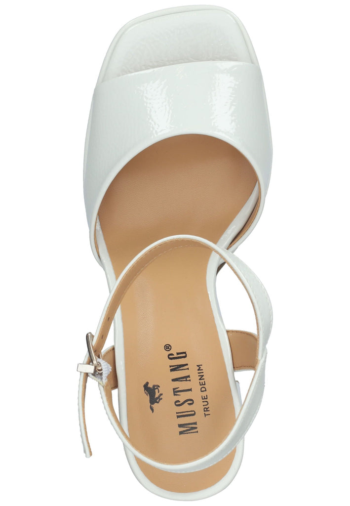 Mustang Sandalen Lederimitat Ivory