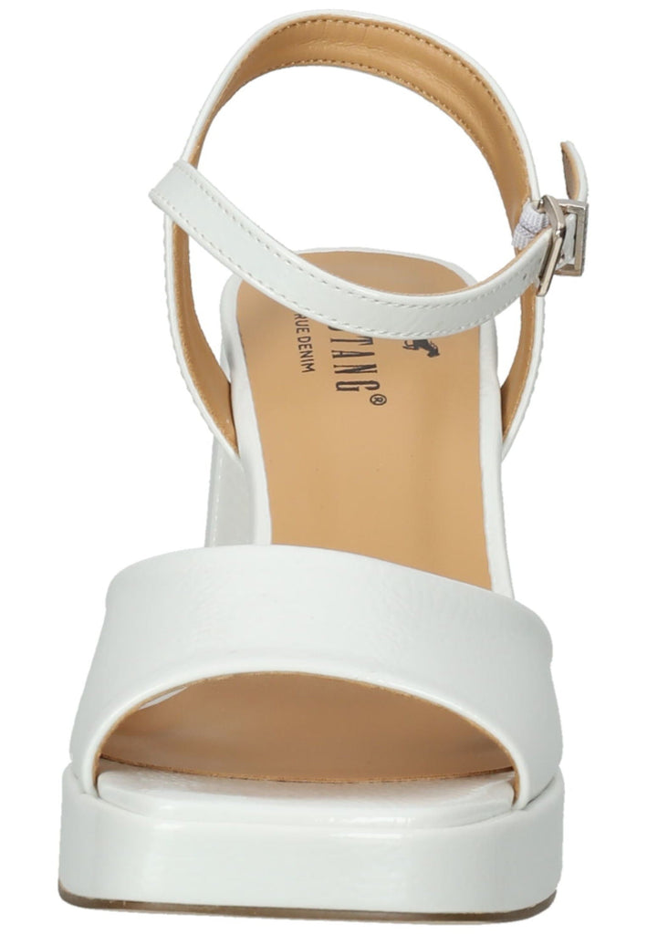 Mustang Sandalen Lederimitat Ivory