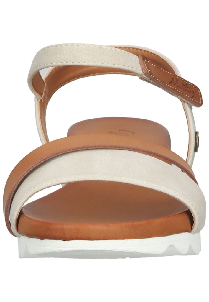 Mustang Sandalen Lederimitat Ivory