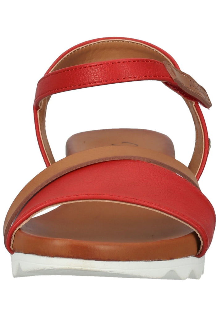 Mustang Sandalen Lederimitat Rot