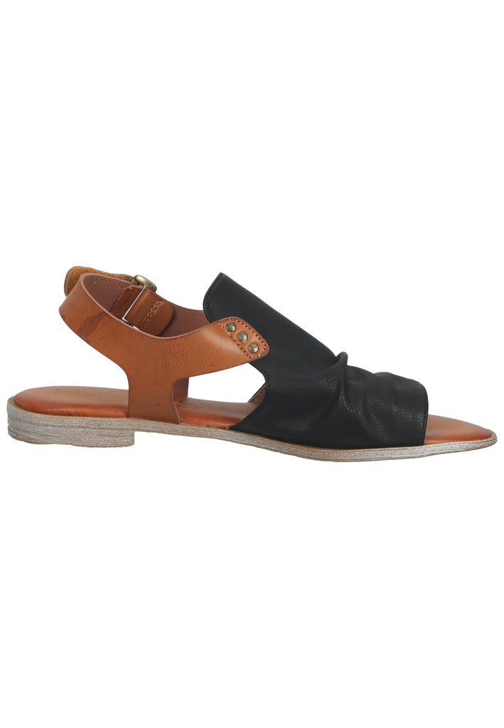 Mustang Sandalen Lederimitat Schwarz