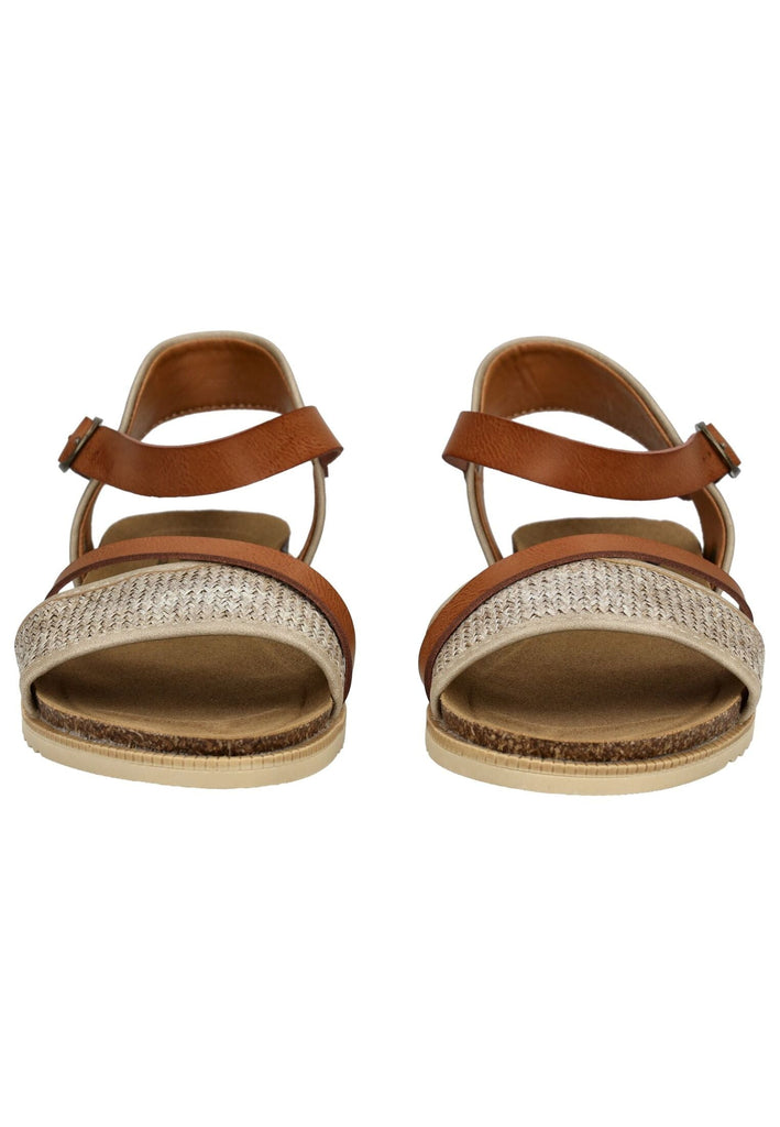 Mustang Sandalen Lederimitat/Textil Beige