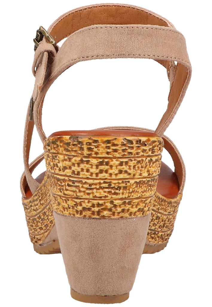 Mustang Sandalen Textil Beige