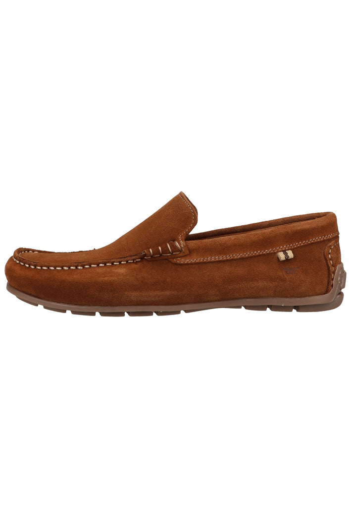 Mustang Slipper Leder Cognac