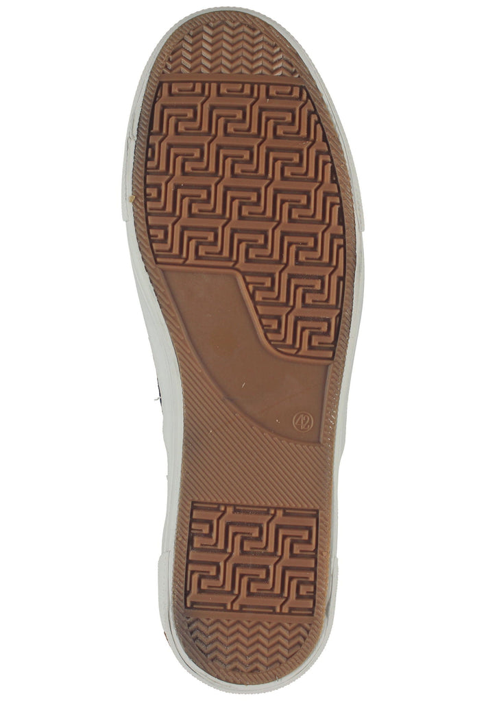 Mustang Slipper Lederimitat/Textil Dunkelblau