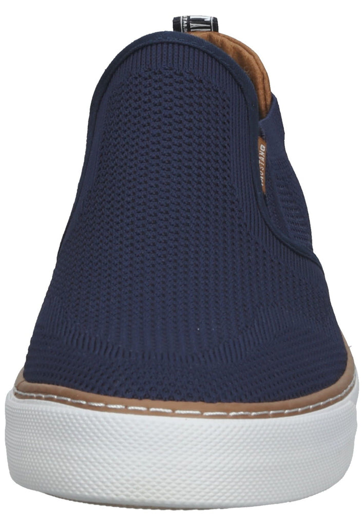 Mustang Slipper Lederimitat/Textil Dunkelblau