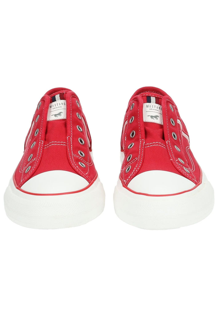 Mustang Slipper Lederimitat/Textil Rot