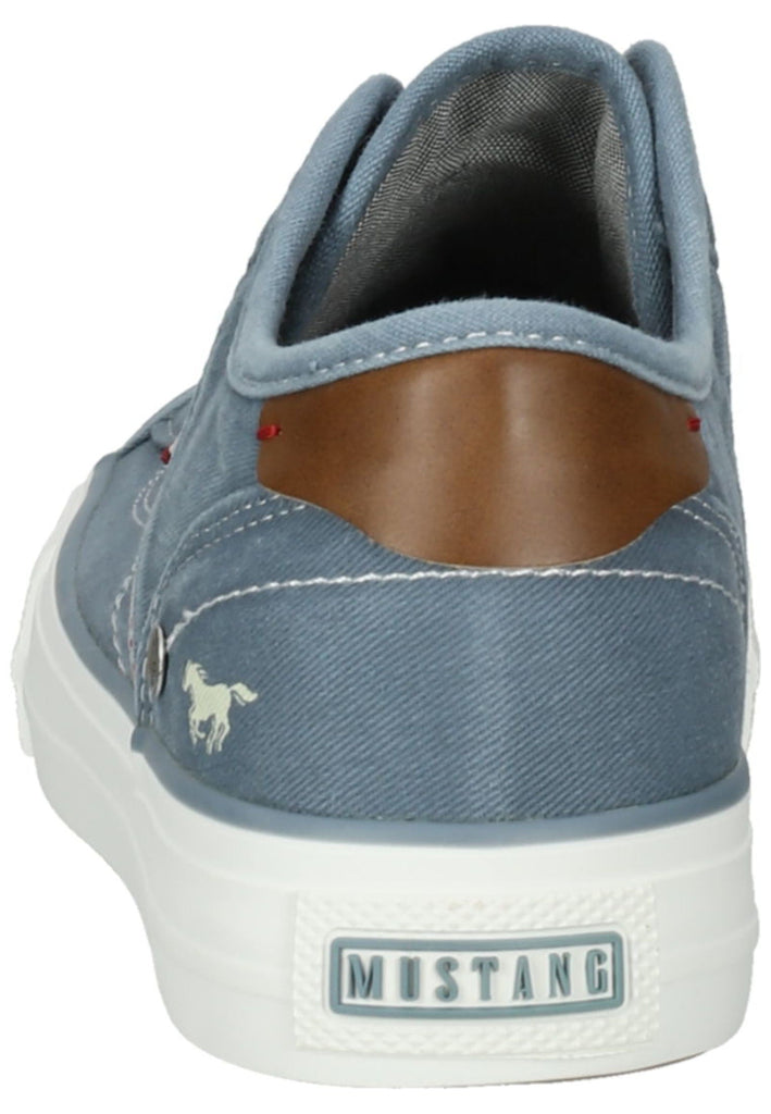 Mustang Slipper Lederimitat/Textil Sky