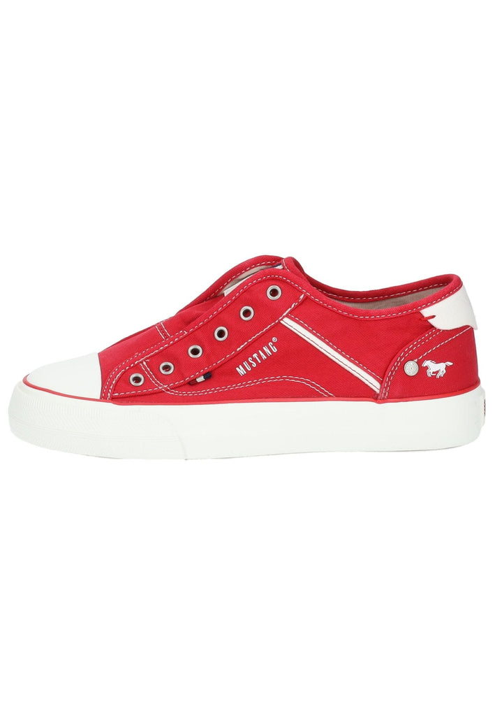 Slipper Mustang Slipper Lederimitat/Textil Rot
