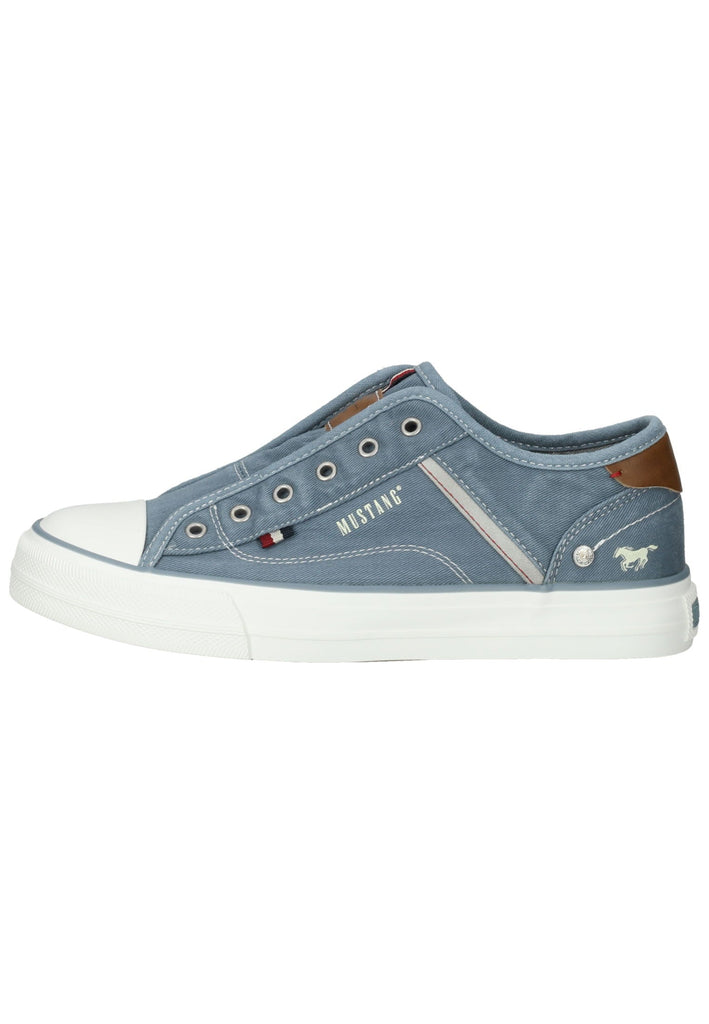 Slipper Mustang Slipper Lederimitat/Textil Sky