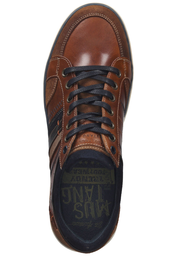Mustang Sneaker Leder Cognac