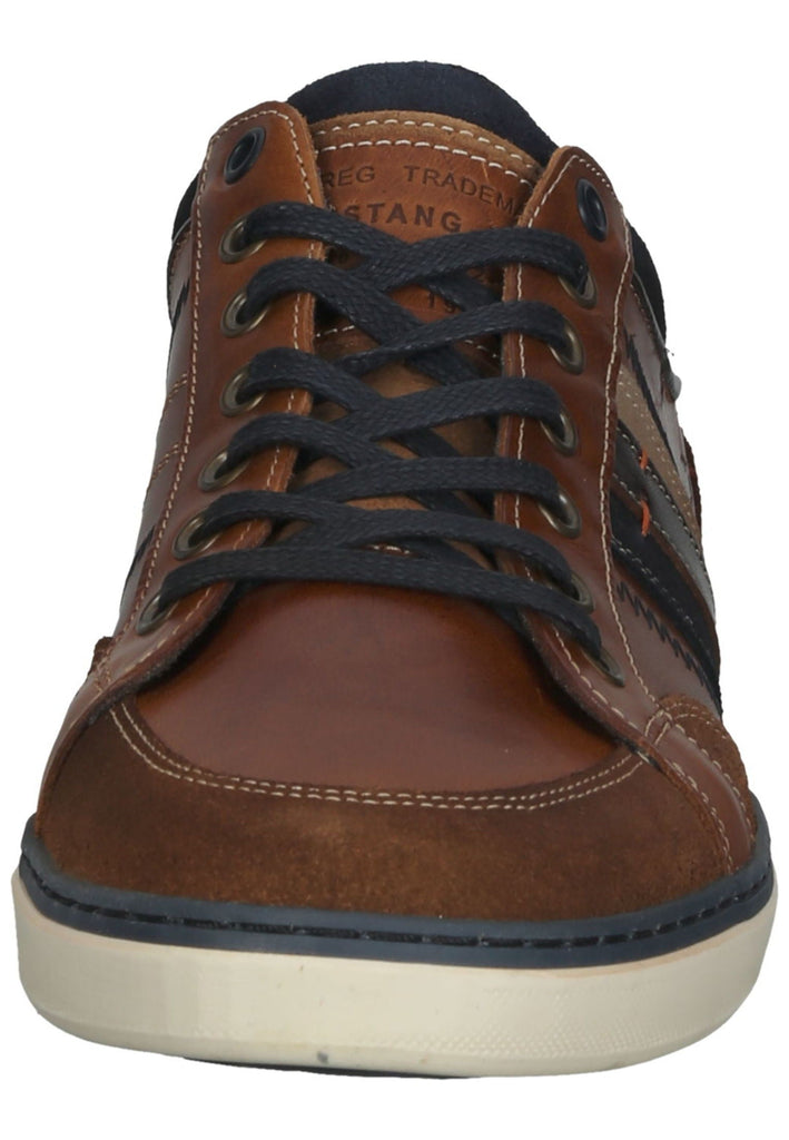 Mustang Sneaker Leder Cognac