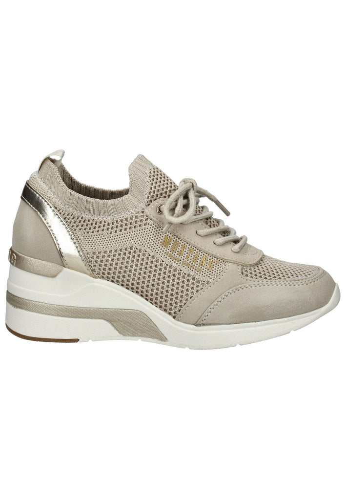 Mustang Sneaker Lederimitat Beige