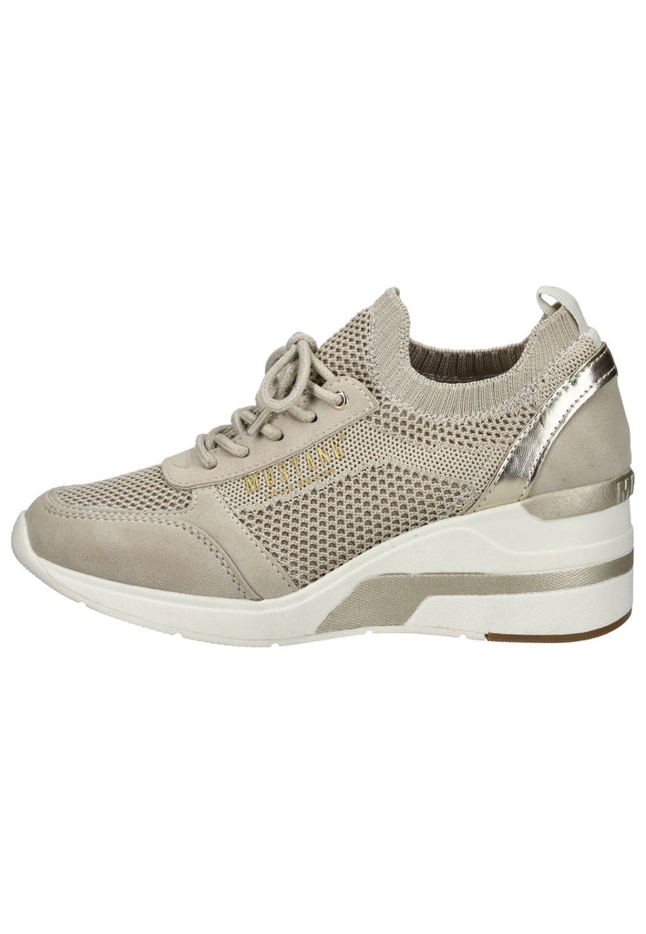 Mustang Sneaker Lederimitat Beige