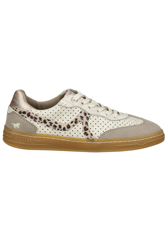 Mustang Sneaker Lederimitat Beige