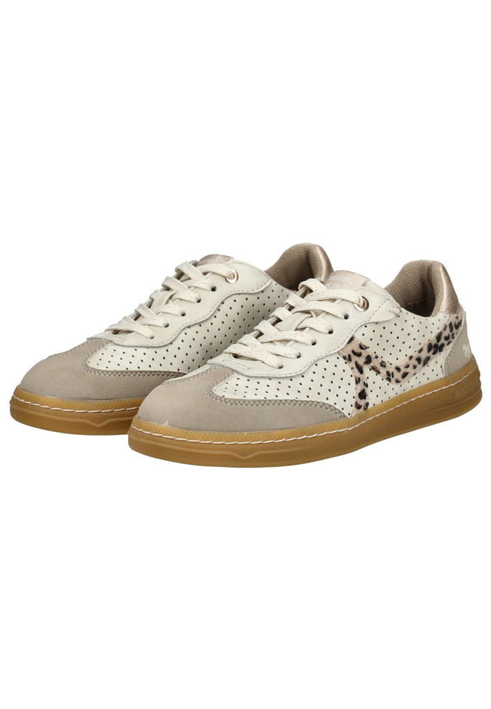 Mustang Sneaker Lederimitat Beige