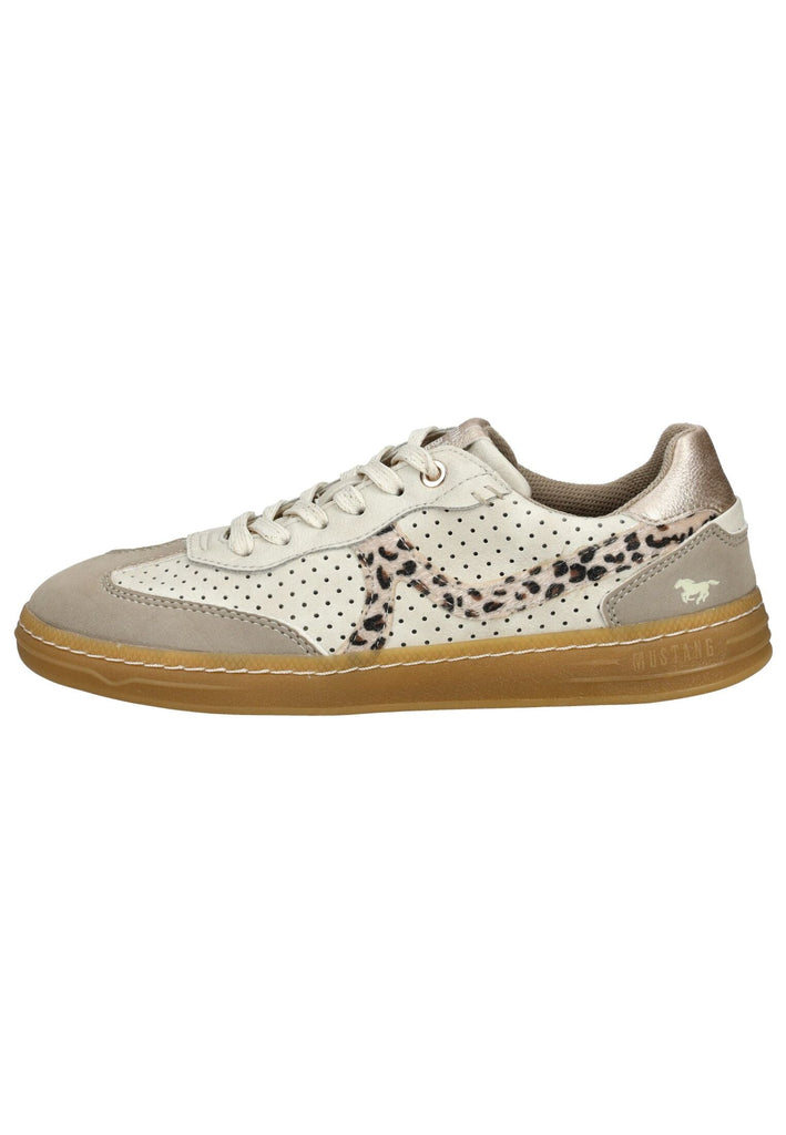 Mustang Sneaker Lederimitat Beige