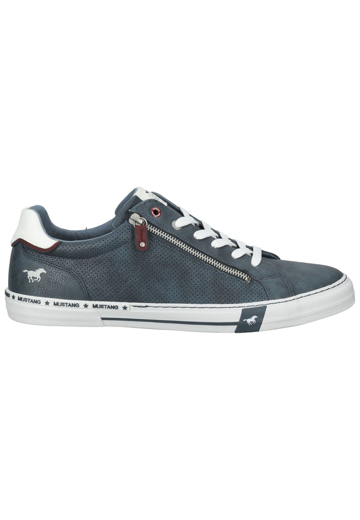 Mustang Sneaker Lederimitat Blau