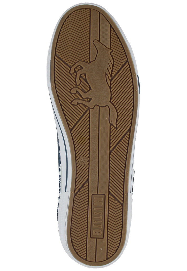 Mustang Sneaker Lederimitat Blau