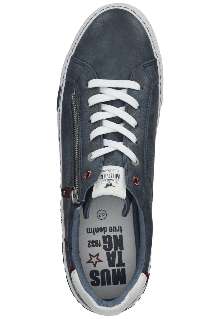 Mustang Sneaker Lederimitat Blau