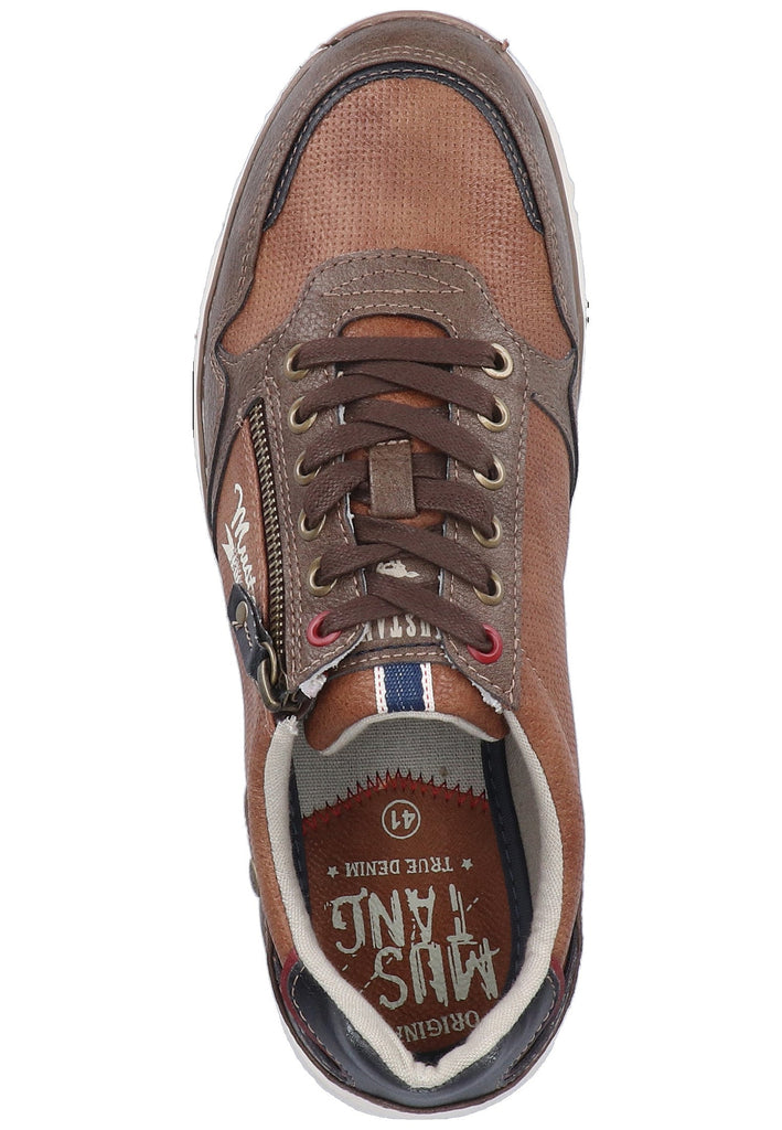 Mustang Sneaker Lederimitat Braun