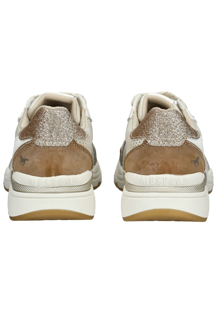 Mustang Sneaker Lederimitat Braun/Beige