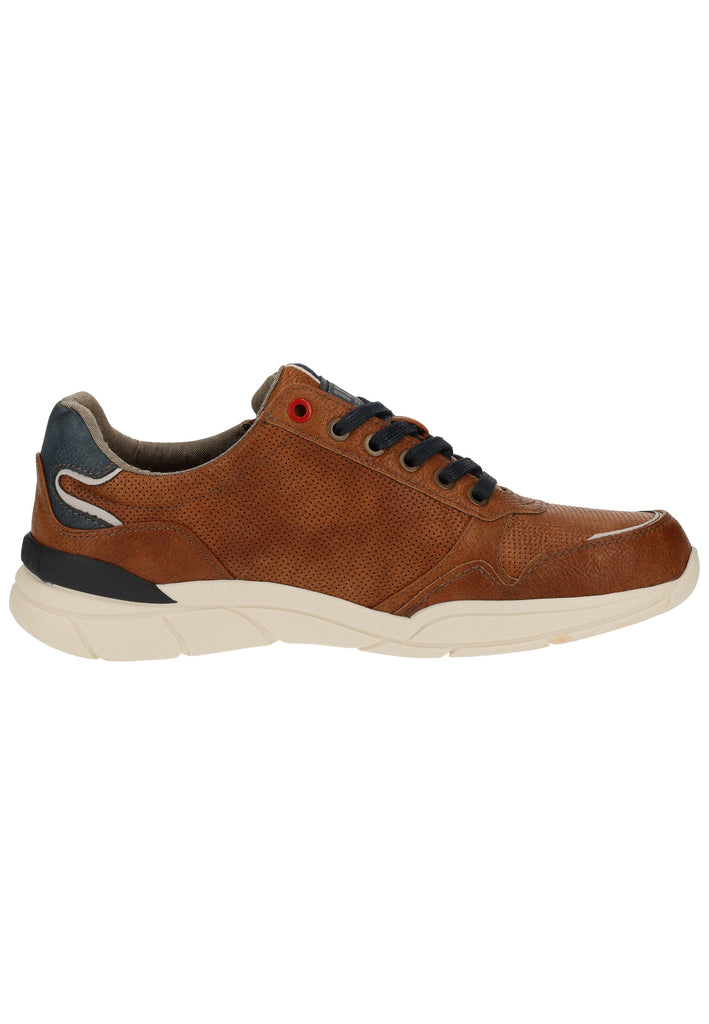 Mustang Sneaker Lederimitat Cognac