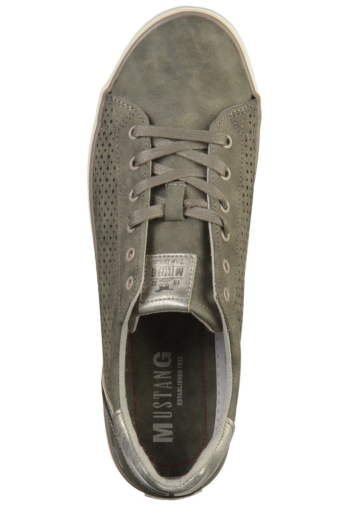 Mustang Sneaker Lederimitat Dunkelgrau