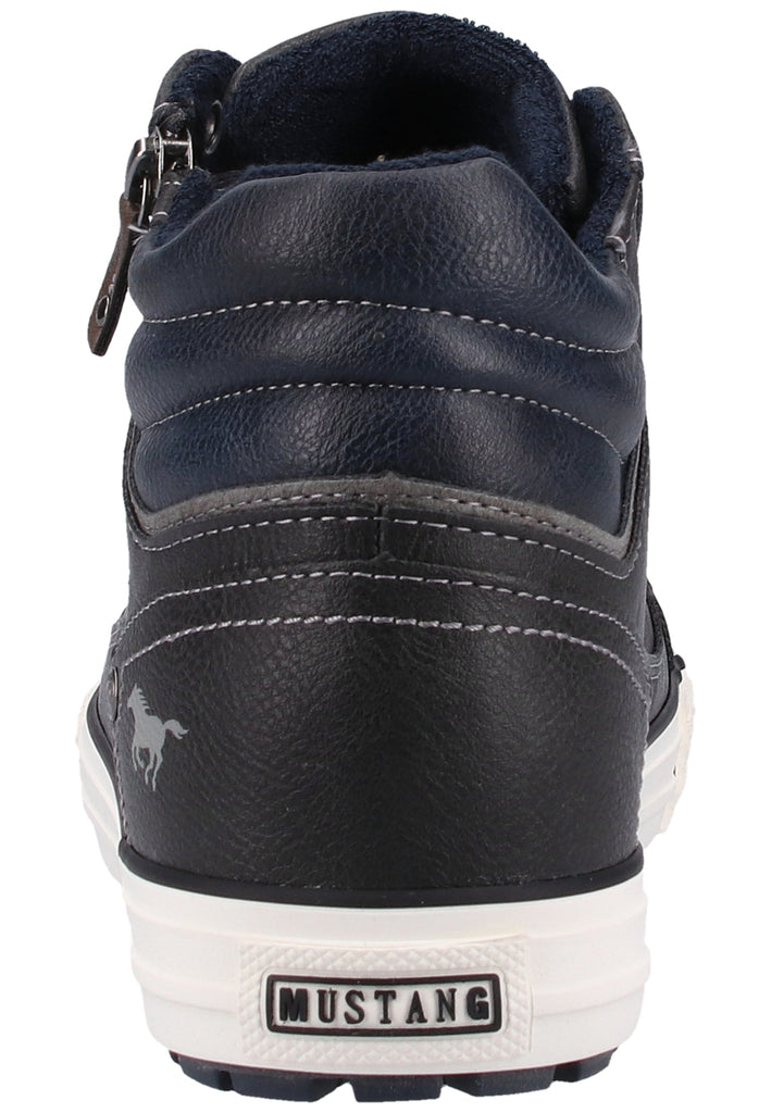 Mustang Sneaker Lederimitat Graphit