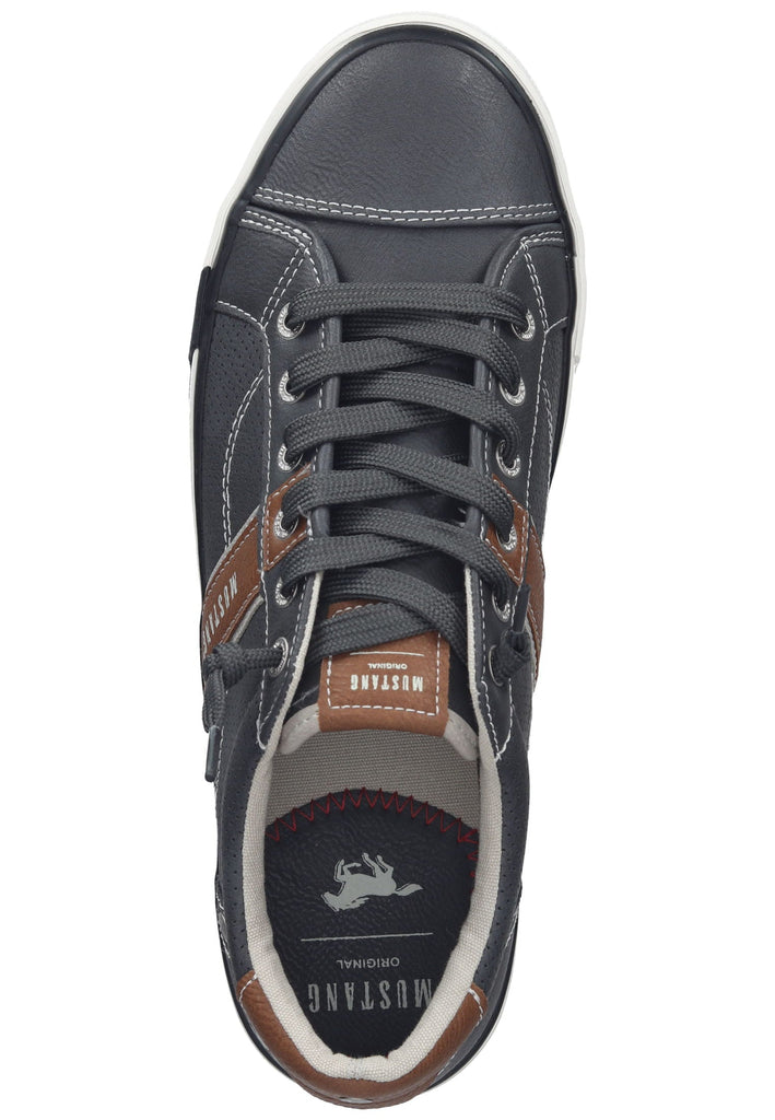 Mustang Sneaker Lederimitat Graphit