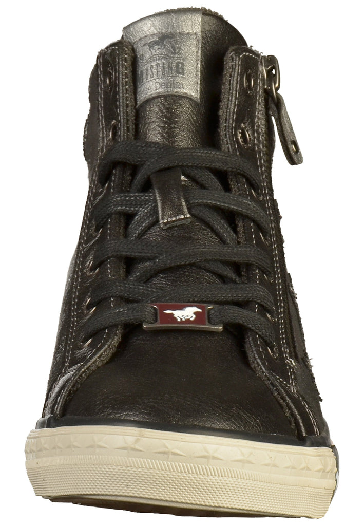 Mustang Sneaker Lederimitat Graphit