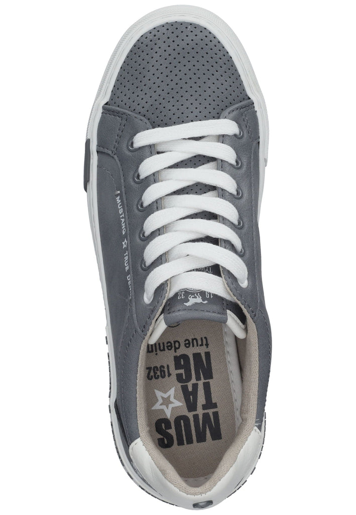 Mustang Sneaker Lederimitat Grau