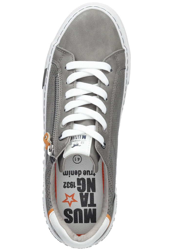 Mustang Sneaker Lederimitat Grau