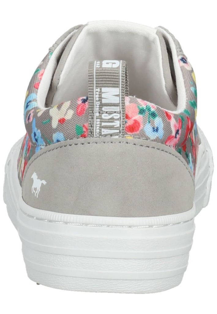Mustang Sneaker Lederimitat Hellgrau